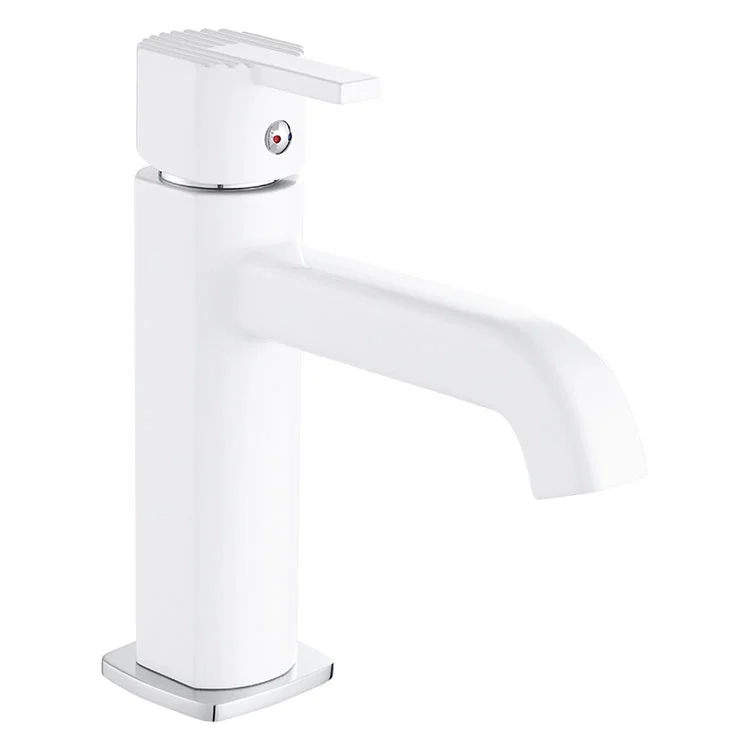 욕실 황동 싱글 레버 유역 수도꼭지