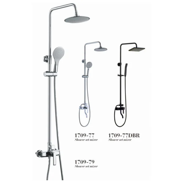 Modern Waterfall Bathroom Shower Set